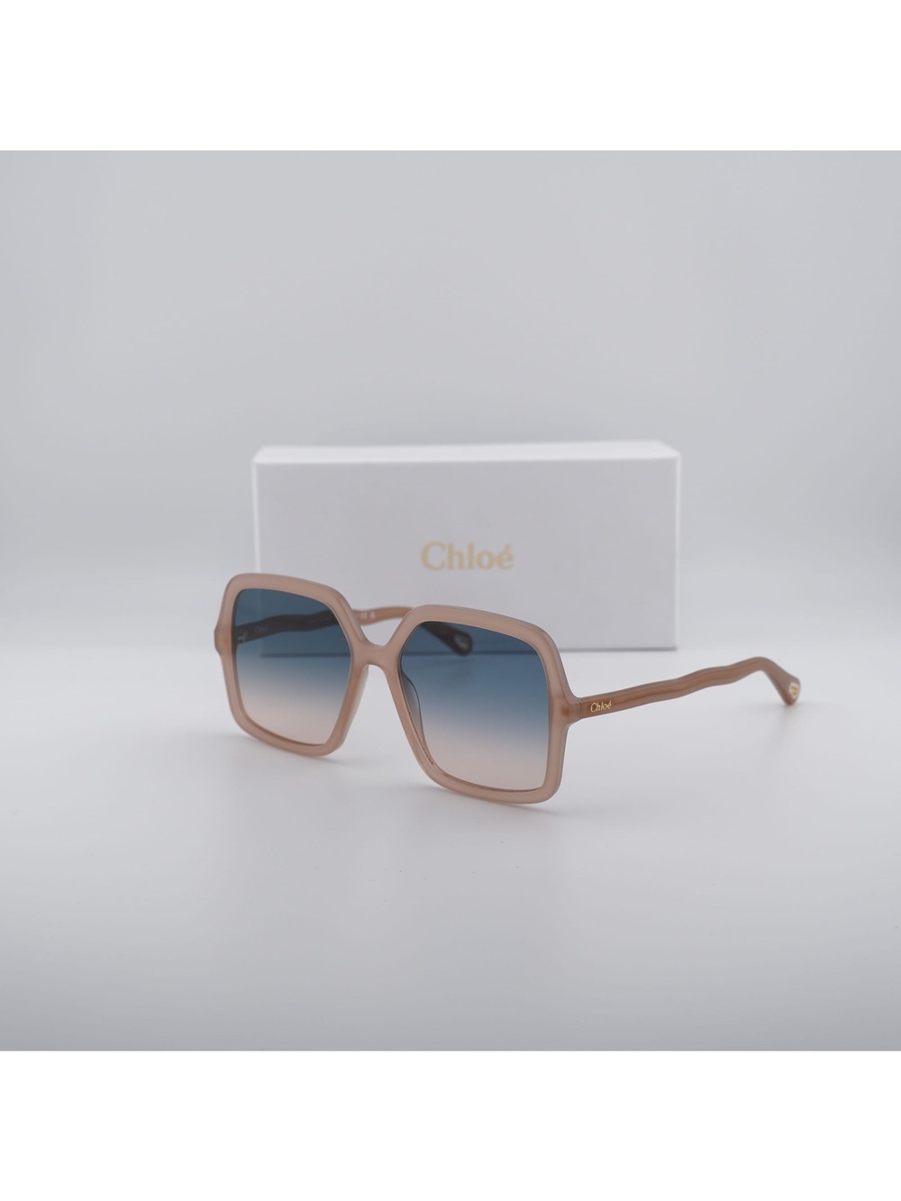 Chloe CH0086S 003 Women Square Sunglasses - Pink / Green